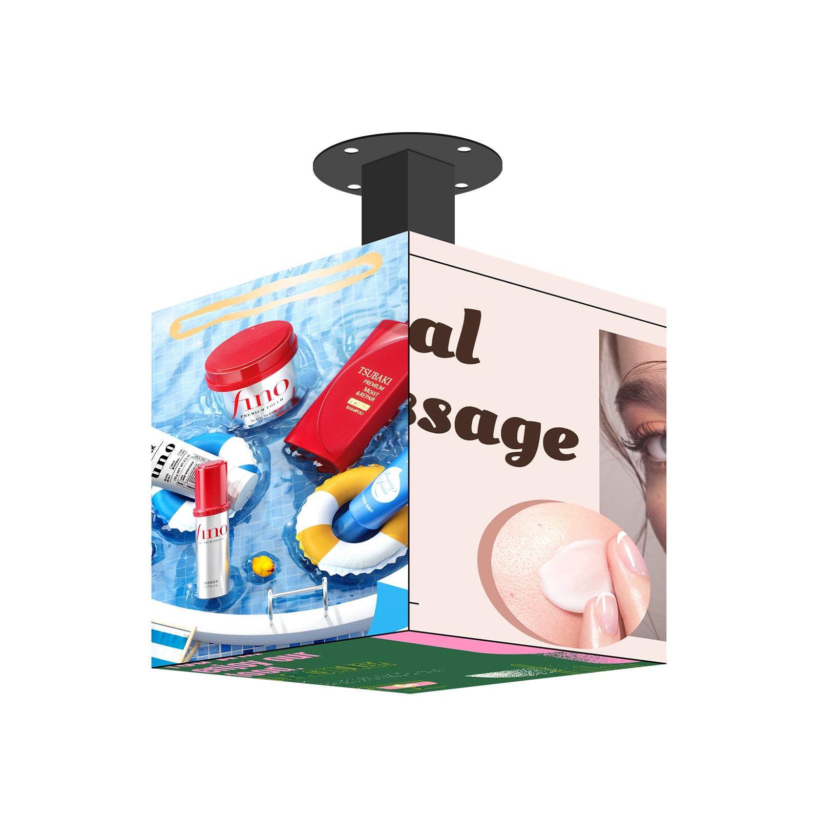 5 Faces (640x640 mm) Cube LED Display P2 (2mm Pixel Pitch) Indoor Cubic Screen