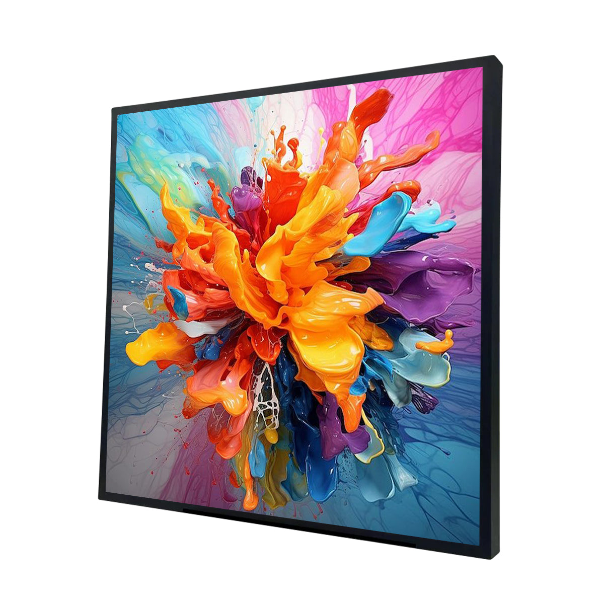 SQ Series 26.5 Inch (476×476mm Viewable) Square LCD Digital Screen Display, Cloud / APP / USB Disk Playback