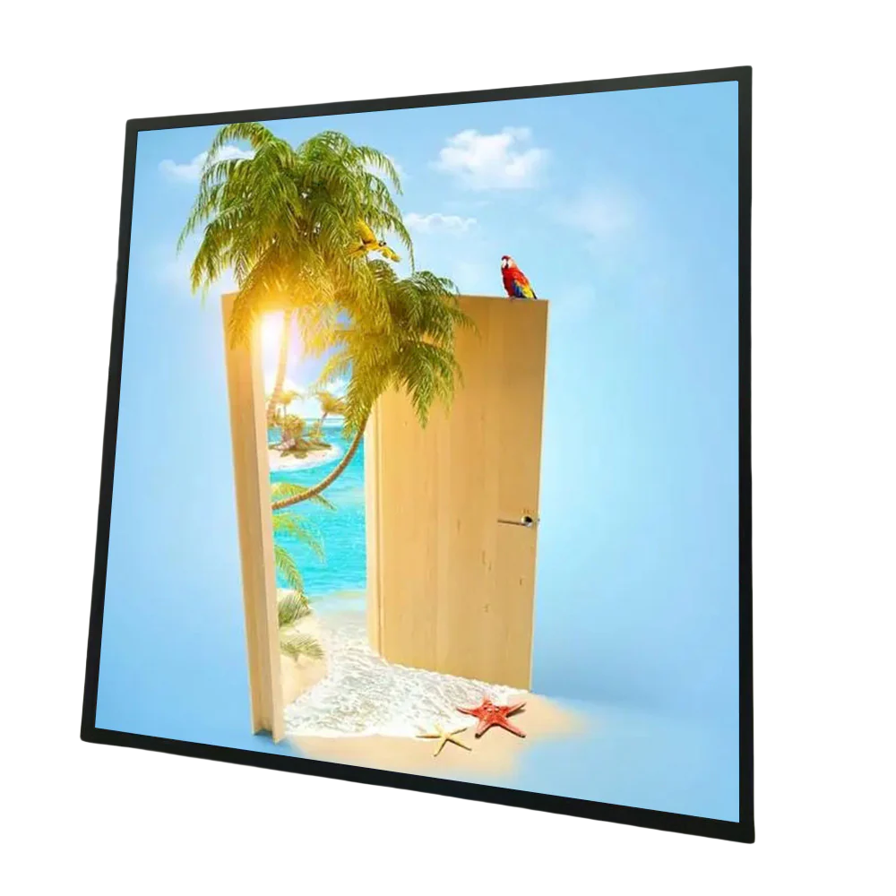 SQ Series 44.9 Inch (806.4×806.4mm Viewable) 1:1 Large Square LCD Display Screen, Cloud / APP / USB Disk