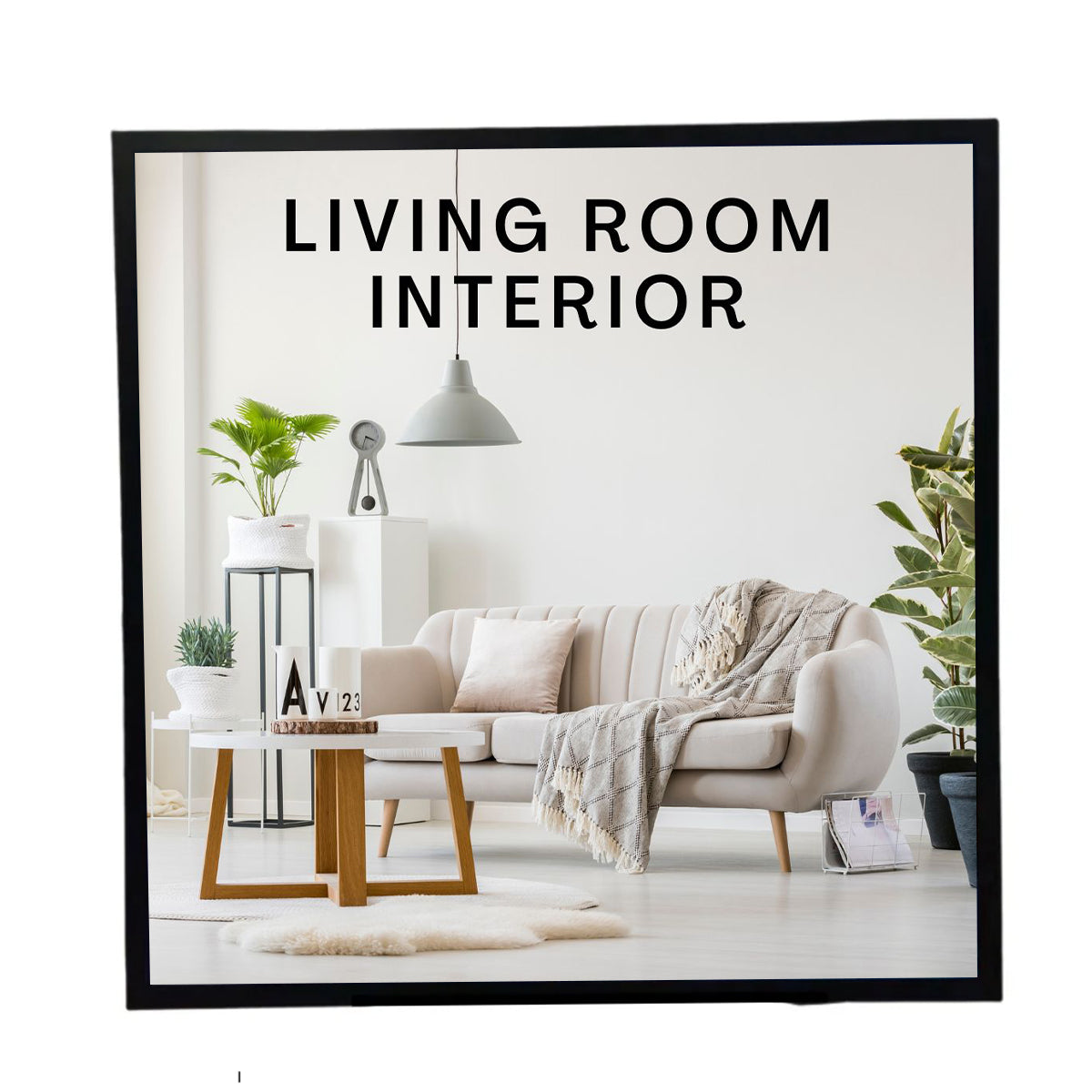 SQ Series 33.3 Inch (598×598mm Viewable) Proportional Square LCD Display Screen, Cloud / APP / USB Disk