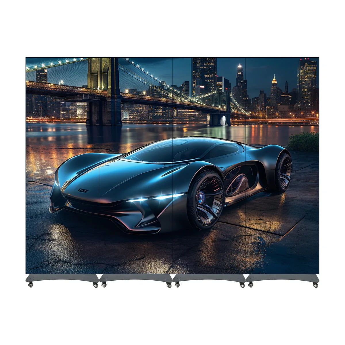 BP-GOB Series LED Screen Display | 2560×1920mm (8.4FT × 6.3FT) | P1.53 / P1.86 / P2.5 | GOB Protective Surface | Turnkey Church & Stage LED Wall