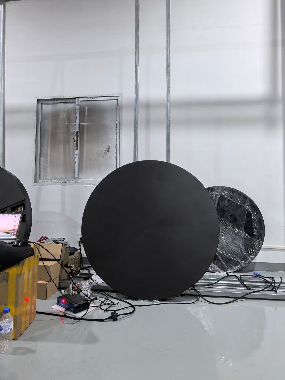 P2.5 Indoor Round LED Display Single Face Circle Logo LED Sign