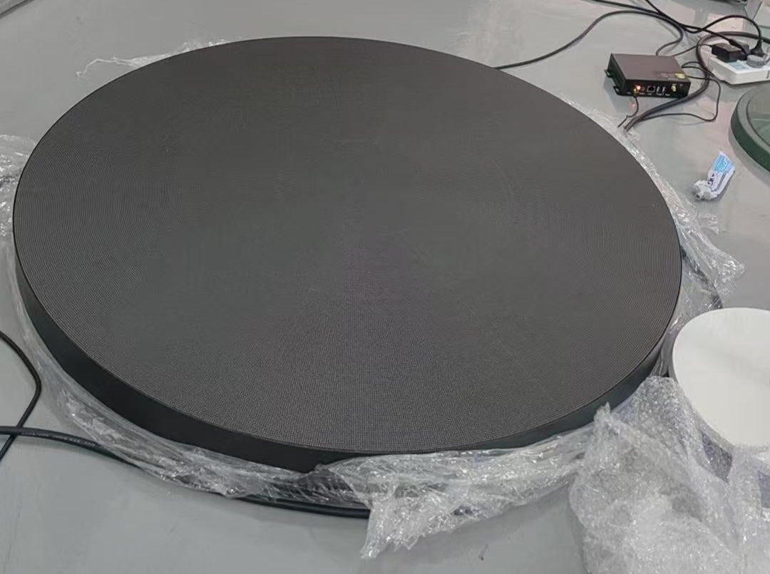 P2 Indoor Round LED Display Single Face Circle Logo LED Sign
