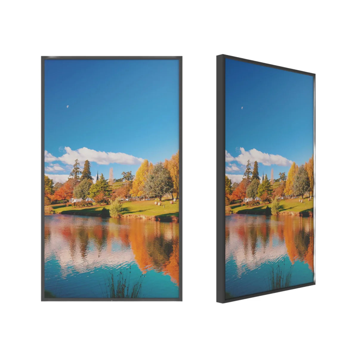 32" Single-Sided 2500nits High Bright LCD Window Advertising Display, Android RK3568 2G+32G, Non-Touch, Cloud/APP/USB, Wall-Mount/Floor Stand/Suspended Installation