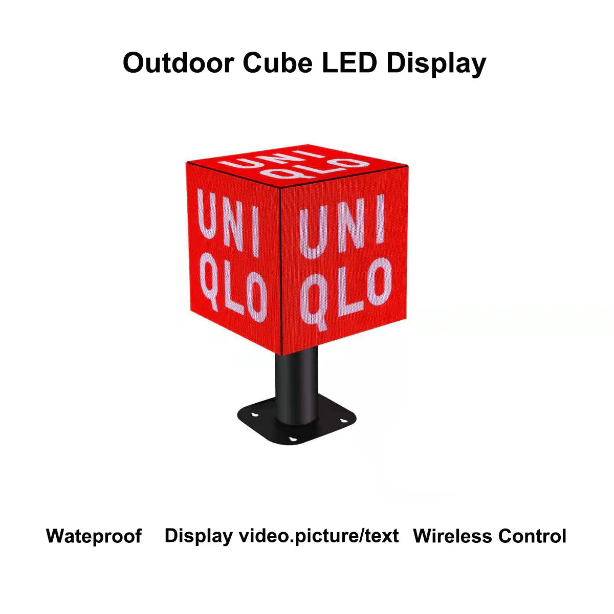 Customized Magic Cubic LED Display – Design Your Own LED Cube (Any Size, Pixel Pitch & Face Count) | Get a Quote Now