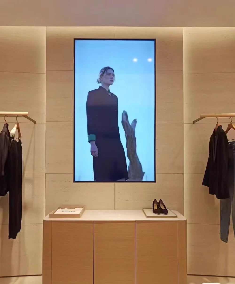 85" Indoor Wall-Mount LCD Digital Poster | Android RK3568 2GB+16GB | Non-Touch / Infrared Touch | CMS Software | VESA Mount