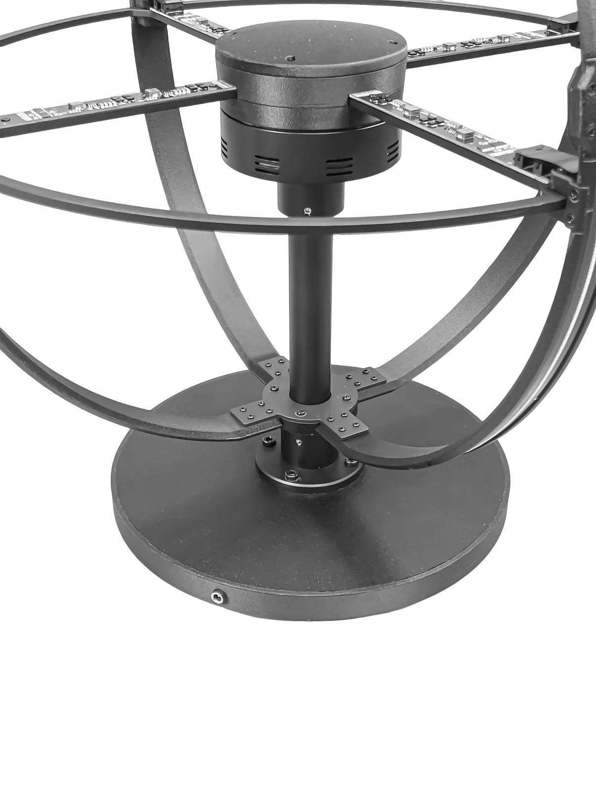 SPH-M Series | Cloud Control (AS) | 50cm (19.7 inch) | 3D Holographic Fan | Fan Only with Base | Event Holographic Fan | 4 Blades