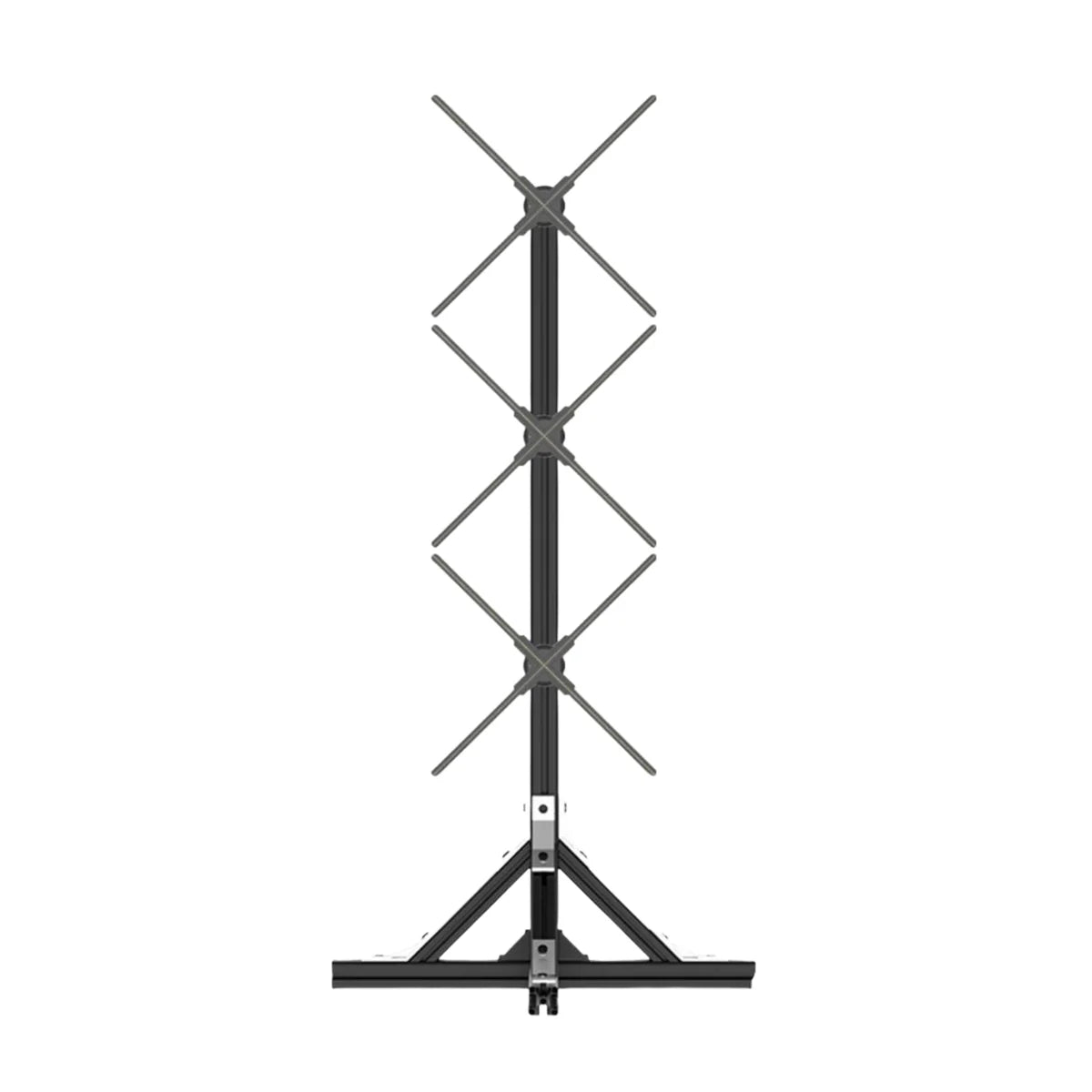 Custom Multi-Fan Display Structure | 3D Holographic Fan | 1×3 / 2×3 / 3×3 Fan Array Configurations | Digital Signage Holographic | Compatible with Holographic Fans up to 100cm