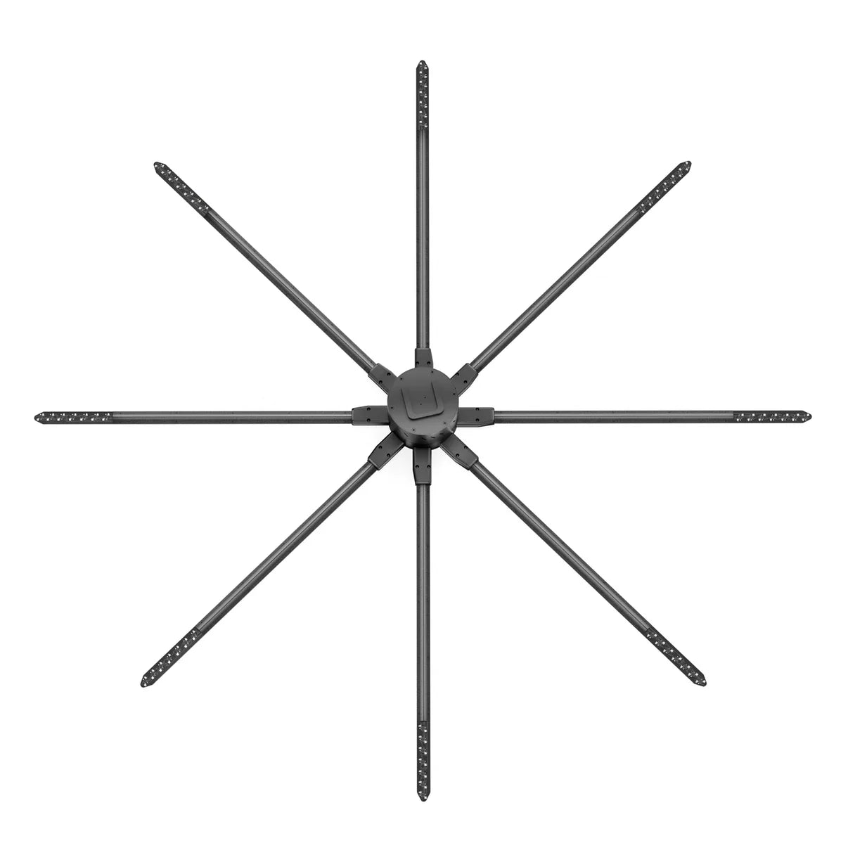 FL-L Series | Cloud Control (AS) | 130cm to 196cm (51.2–77.2 inch) | 3D Holographic Fan | Fan Only / Dual-Pole Mobile Stand | 3D Advertising Holographic Fan | 8 Blades