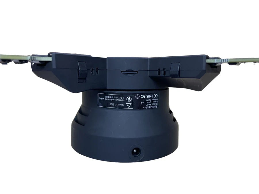 Fan-S Series 3D Hologram Fan LED Display – 52cm to 65cm (20.5”–25.6”) | High Brightness Holographic Advertising Projector | Fan Only / with Transparent Protective Cover (Protective Housing) / with Black Background Cover (Protective Housing)