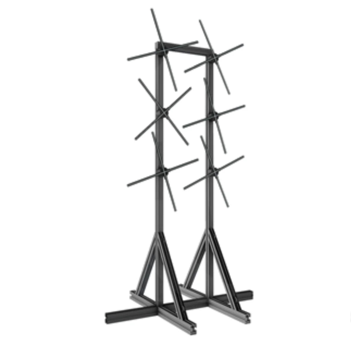 Custom Multi-Fan Display Structure | 3D Holographic Fan | 1×3 / 2×3 / 3×3 Fan Array Configurations | Digital Signage Holographic | Compatible with Holographic Fans up to 100cm