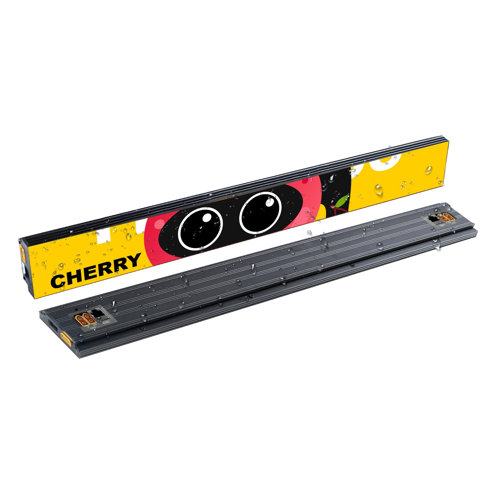8PCS Pack Shelf LED Display Strip P1.25 | P1.875 60mm (2.36'') Tall Digital Price Display for Stores