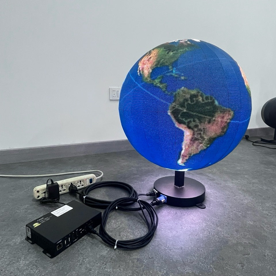 40cm (15.74'') Diameter P1.86 (1.86mm Pixel Pitch) Indoor LED display sphere