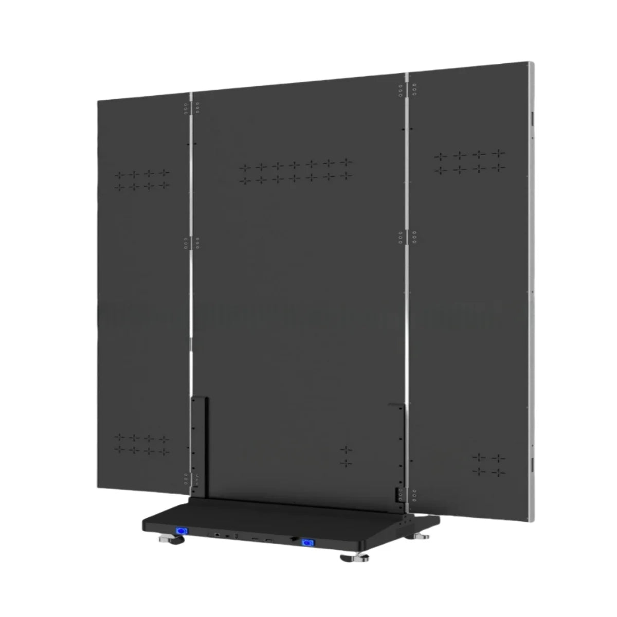 BP-TR Series Tri-Fold LED Poster Sign | Foldable 1280×1920mm Panel | P2.5 / P2 / P1.86 / P1.53 | GOB Surface | Portable Indoor Kiosk Display