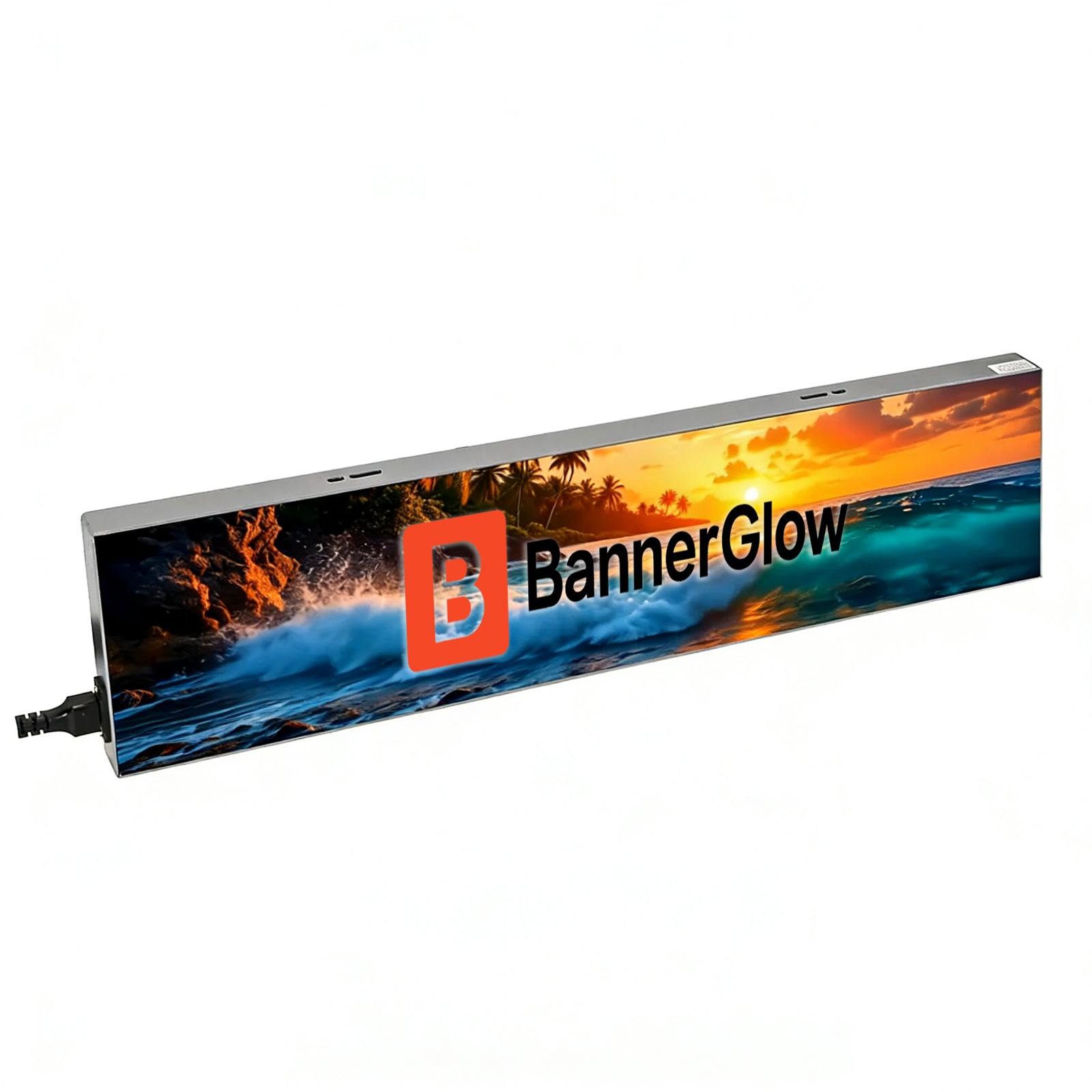 BL-S Series FramelessLED Shop Signage – P1.86 · 160×640mm | Compact Ultra-Thin GOB Screen for Window & Wall Mounting