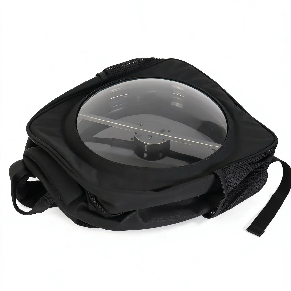 FL-S Series | Asynchronous Control | 11cm to 28cm (4.3–11.0 inch) | 3D Holographic Fan | Fan with Transparent Protective Cover | Retail Holographic Display | 2 Blades