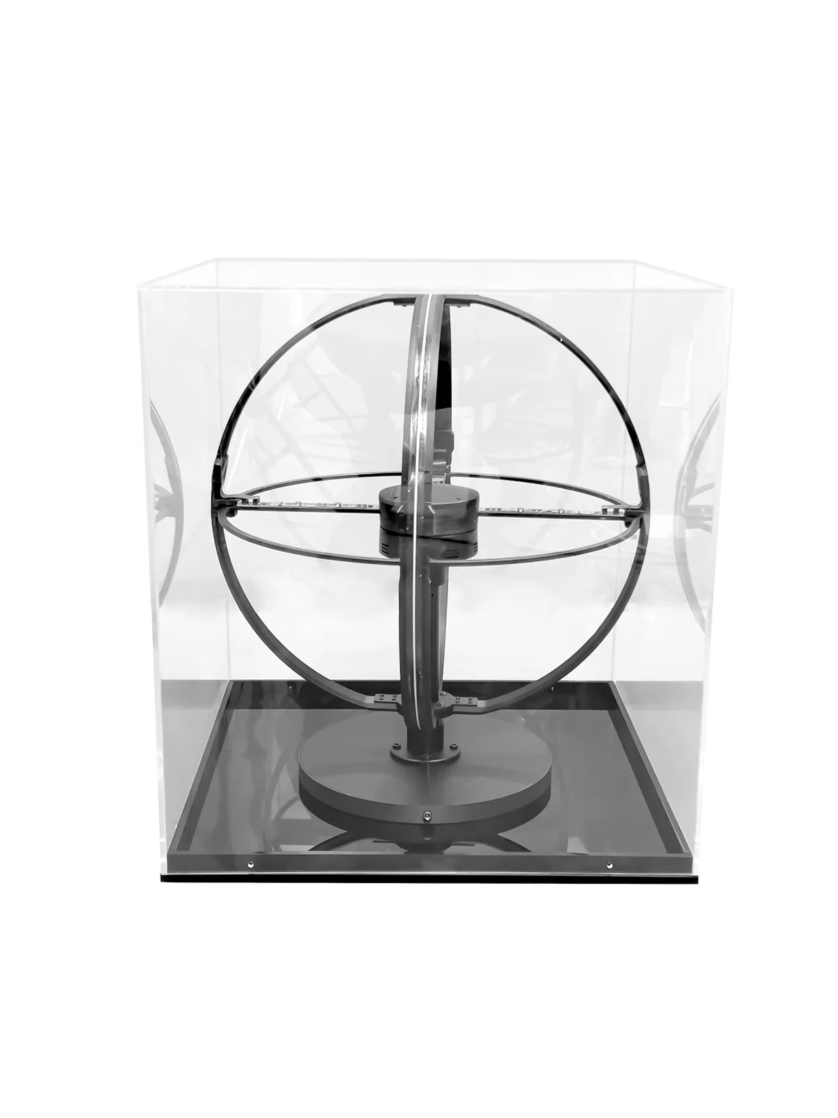 SPH-M Series | Cloud Control (AS) | 50cm (19.7 inch) | 3D Holographic Fan | Fan Only with Base | Event Holographic Fan | 4 Blades
