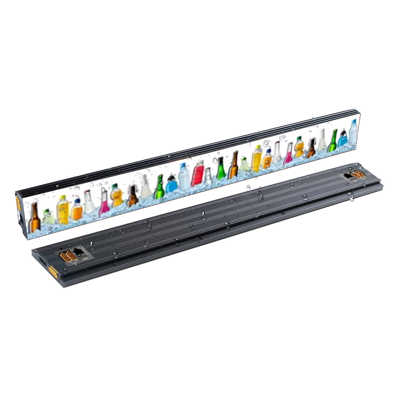 Shelf LED Display Strip P1.25 | P1.875 60mm (2.36'') Tall Digital Price Display for Stores