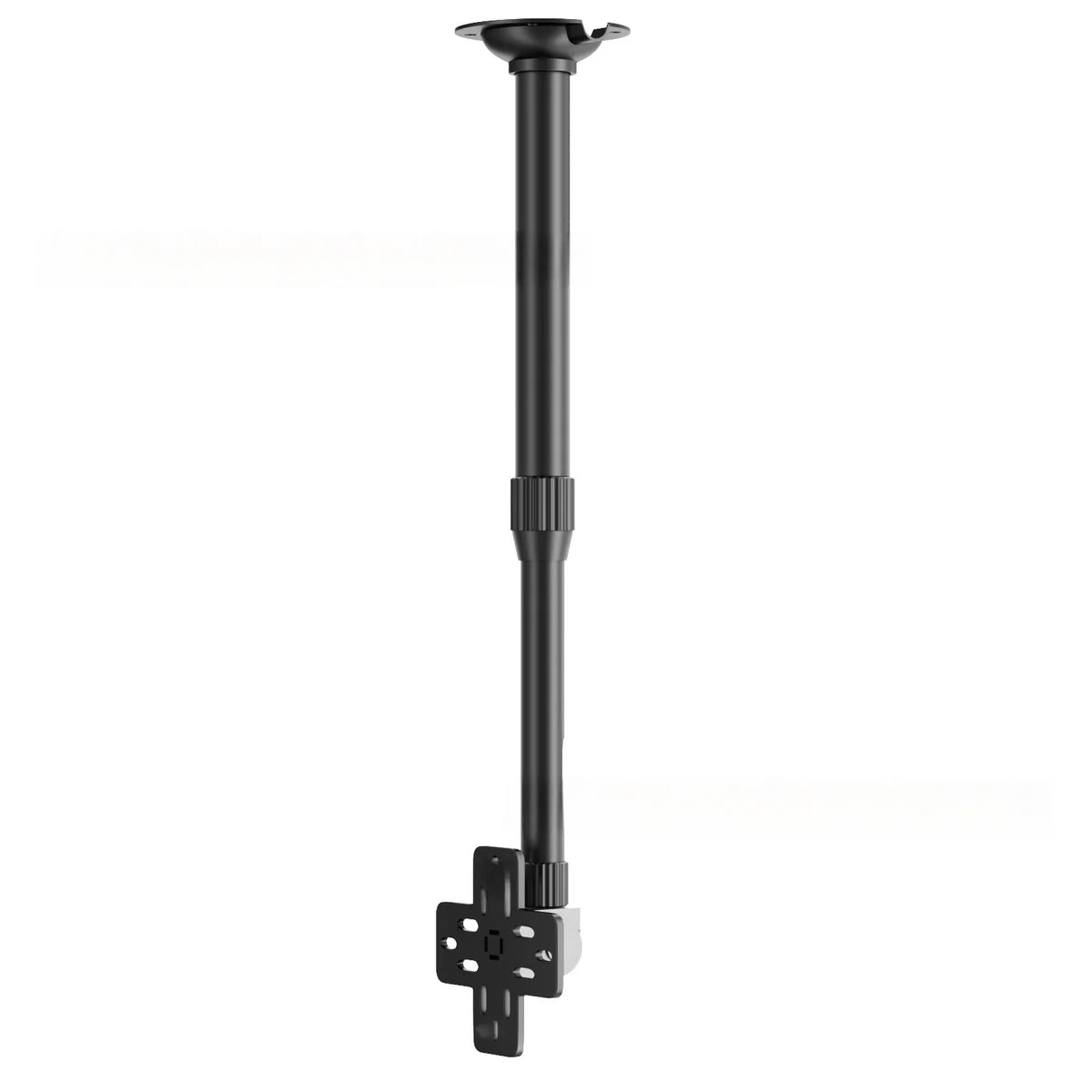 Fan-S Series Stand & Mount Options for 3D Hologram Fan | Floor Stand / Ceiling Mount (No Housing) | Compatible with F Series ≤100cm | Black Finish