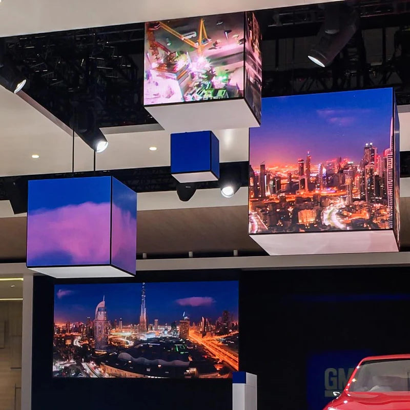 Customized Magic Cubic LED Display – Design Your Own LED Cube (Any Size, Pixel Pitch & Face Count) | Get a Quote Now
