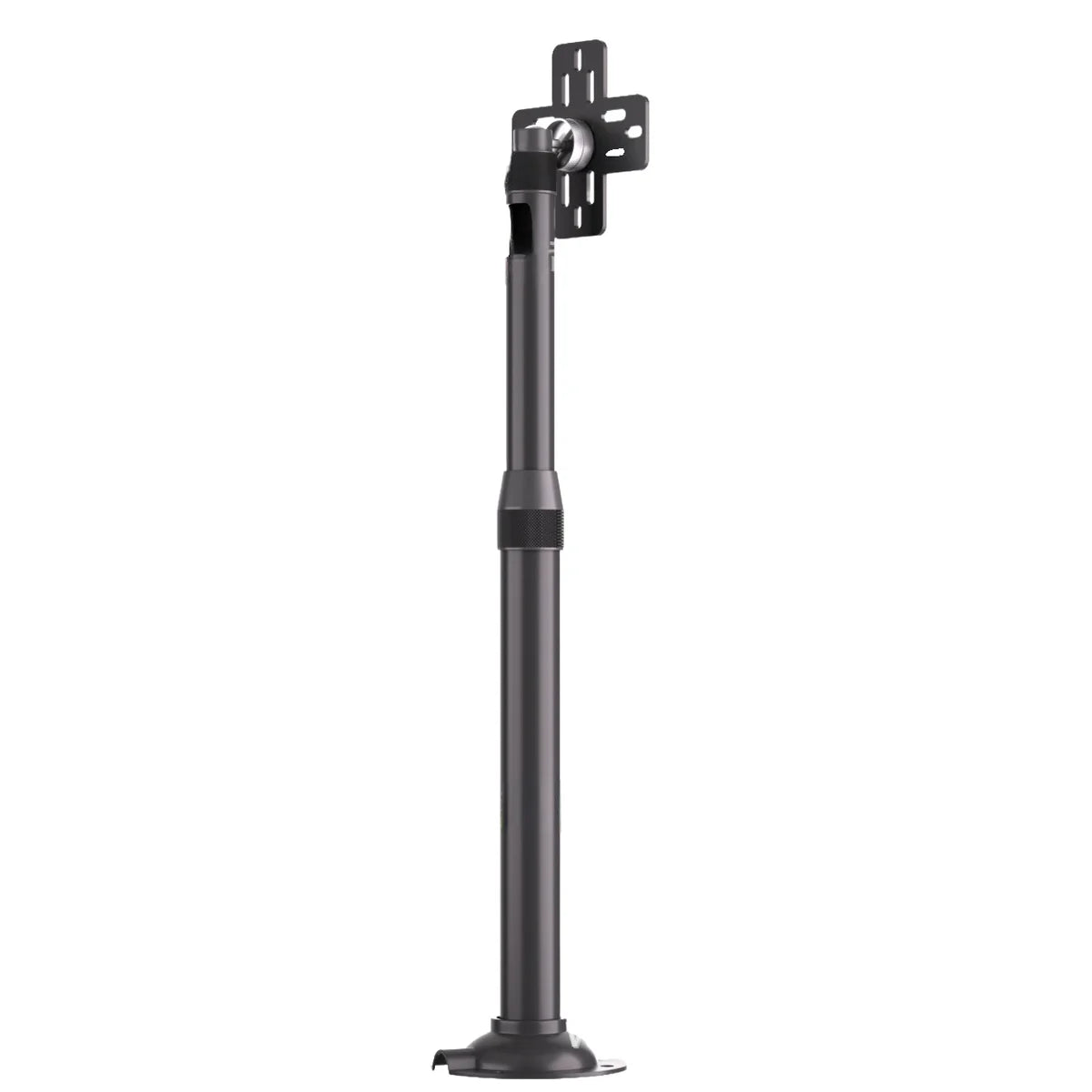 Fan-S Series Stand & Mount Options for 3D Hologram Fan | Floor Stand / Ceiling Mount (No Housing) | Compatible with F Series ≤100cm | Black Finish