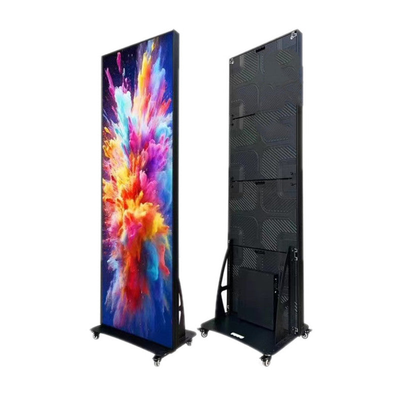 FreeP B Series Individually Used Indoor LED Poster Display made with Die-casting Aluminum Frame in 1.25mm | 1.53mm| 1.86mm | 2.5mm Pixel Pitch with 640x1920mm Large Display Area