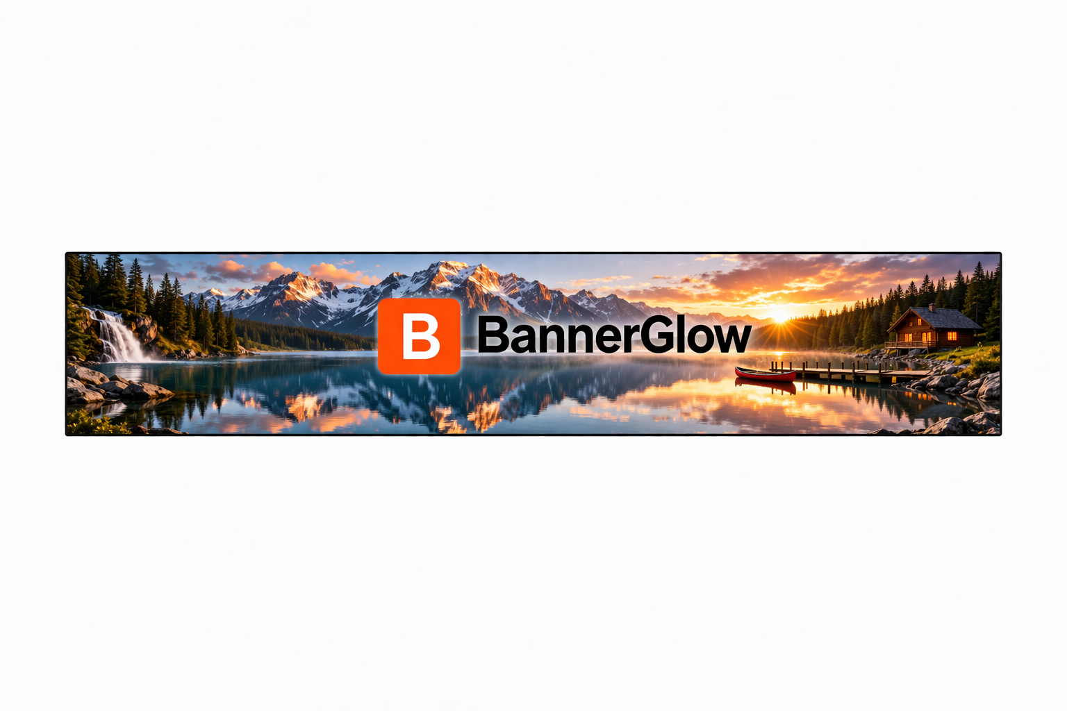BL-S Series FramelessLED Shop Signage – P1.86 · 160×640mm | Compact Ultra-Thin GOB Screen for Window & Wall Mounting