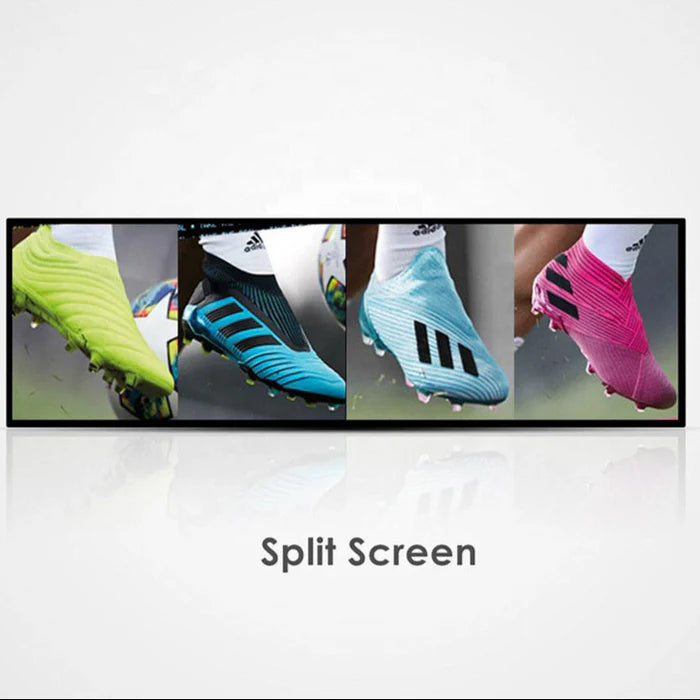 56.6 Inch (1431×160mm  Viewable) Commercial Android Stretched LCD Bar Display | Ultra-Wide Shelf Screen | Cloud / USB / Mobile App