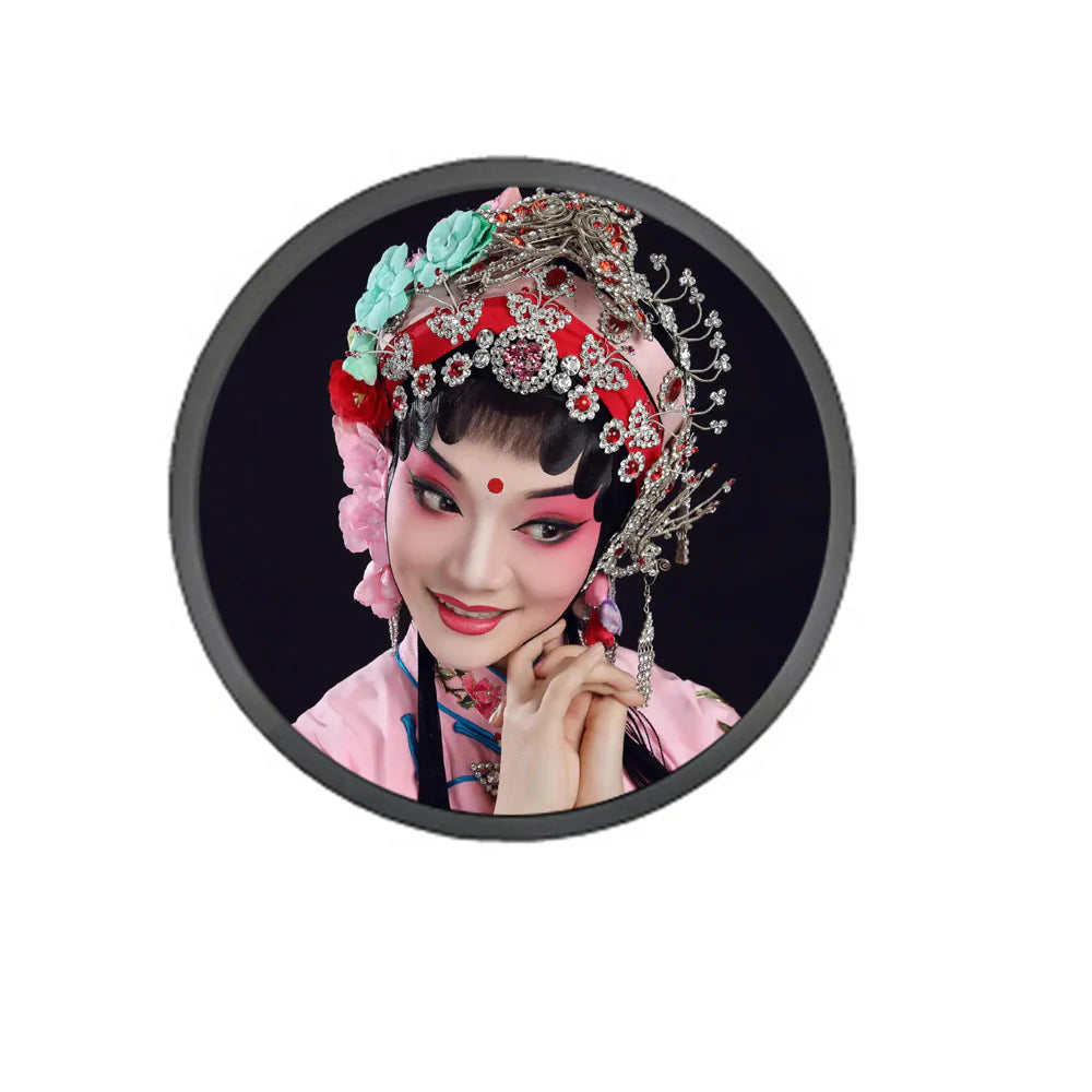 RD Series 15.7 Inch (Dia.400mm Viewable) Round LCD Display Screen, Capacitive Touch (Optional), Cloud / APP / USB Disk