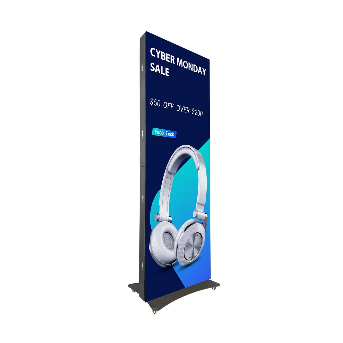 BP-OD Series Outdoor LED Poster Sign | P2.5 / P3.076 / P4 | Waterproof Kiosk Display
