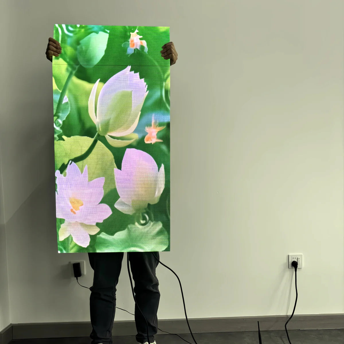 BP-RS Series Rolling LED Standee | 500×1000mm | P2.6 / P1.95 / P1.56 / P1.25 | Lightweight, Flexible & Portable | Supports Hanging & Magnetic Installation