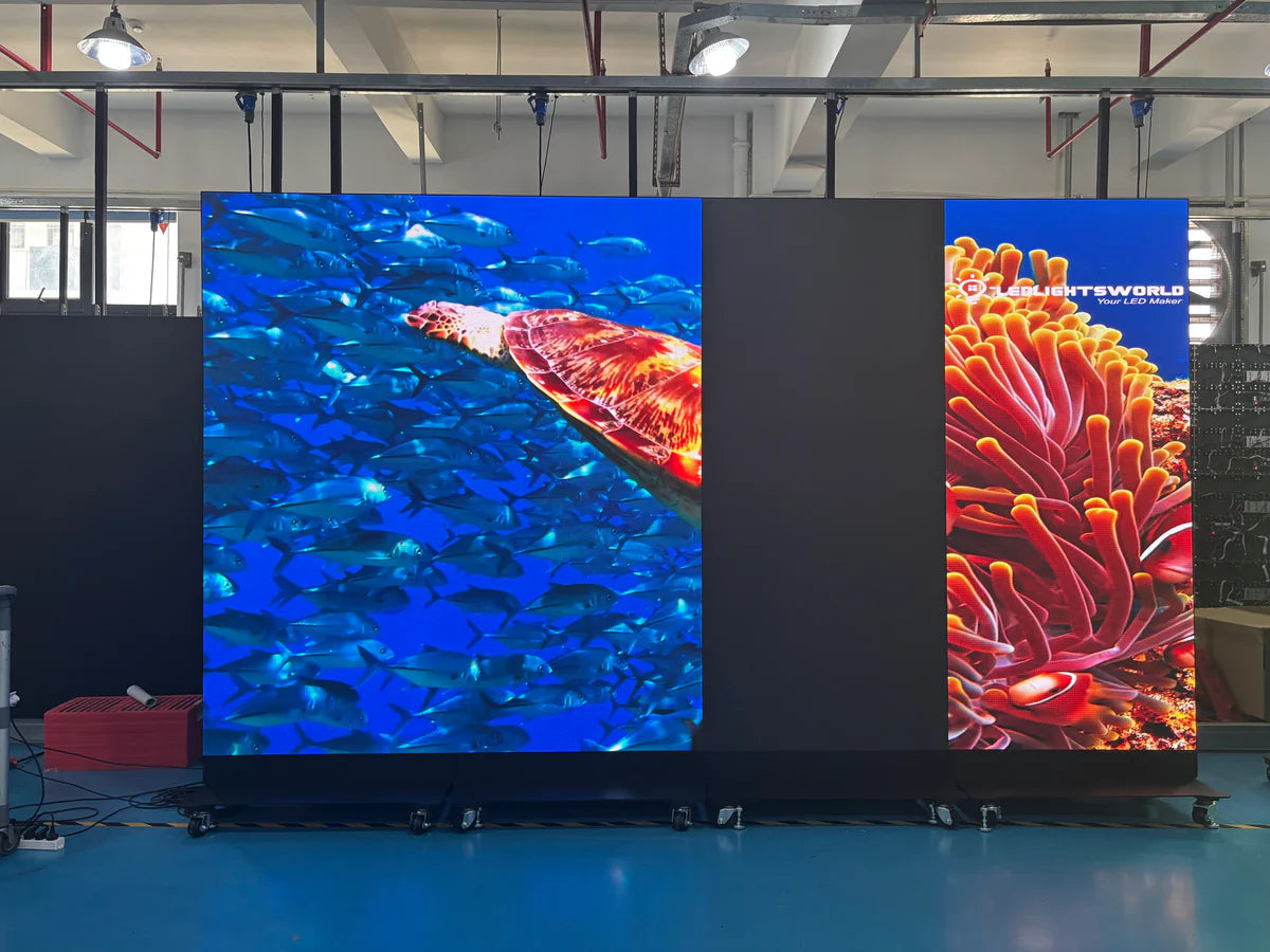 BP-F Series Foldable Extra-Large LED Poster Sign | GOB Surface + Magnetic Frame | 1000×2250mm | P2.6 / P1.95 / P1.56 / P1.25 | 1 set / 3 set Pack / 6 set Pack Available