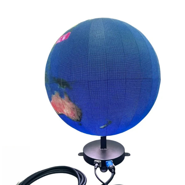 BS-I Small Indoor LED Ball Screen – Dia. 85cm ( 2.8ft ), P2 | 360° Spherical Screen for Retail & Exhibits