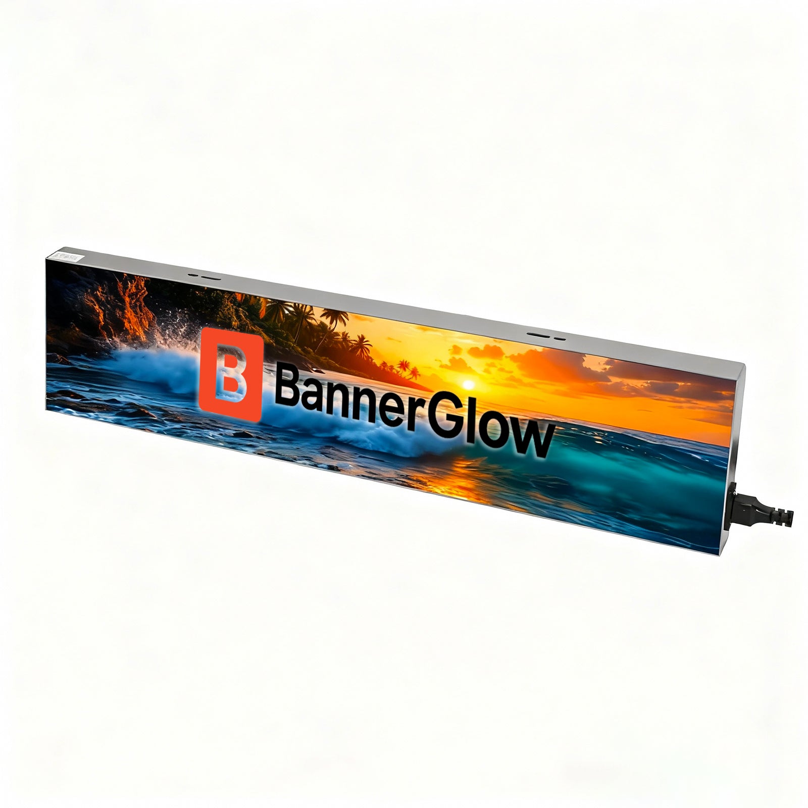 BL-S Series FramelessLED Shop Signage – P1.86 · 160×640mm | Compact Ultra-Thin GOB Screen for Window & Wall Mounting