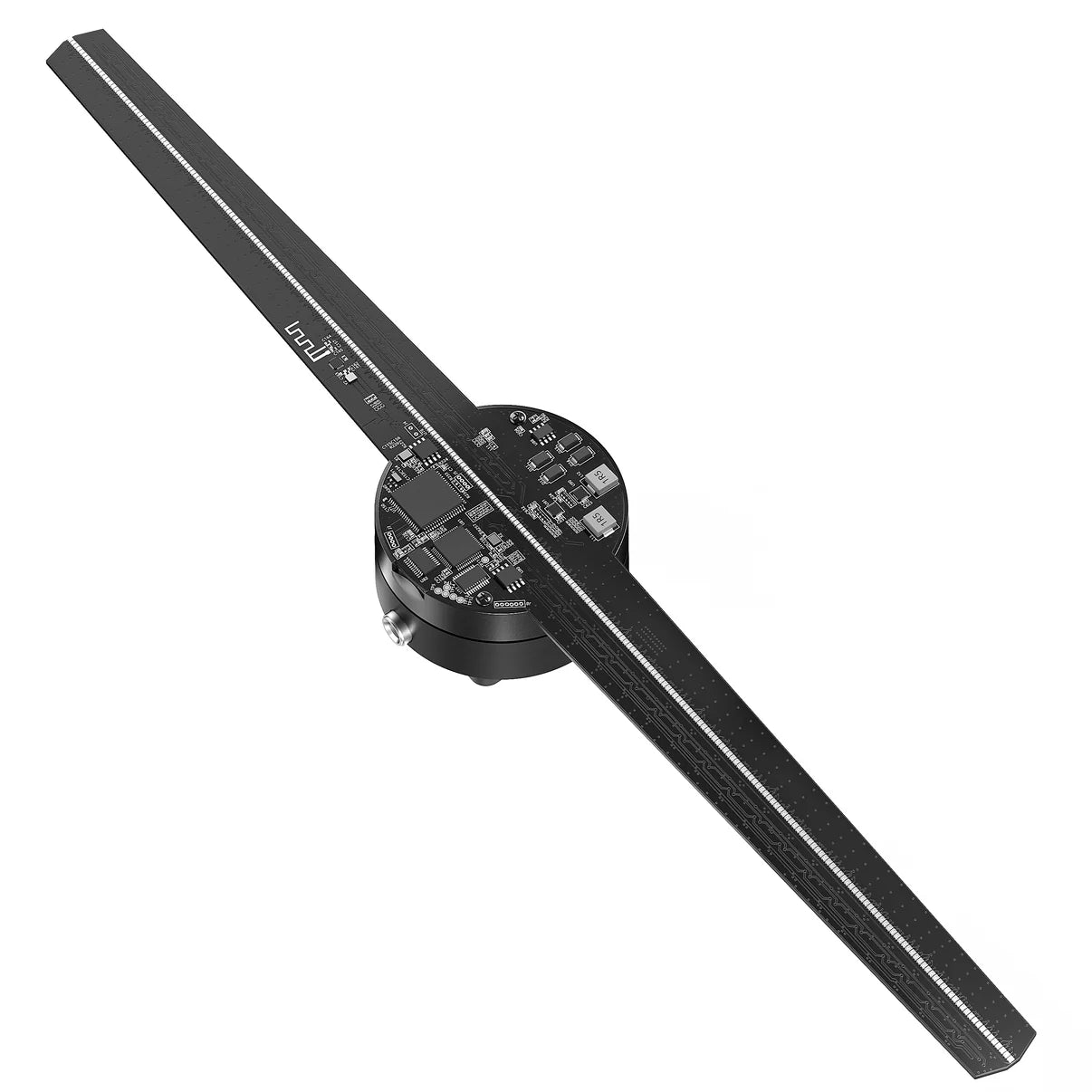 FL-S Series | Cloud Control (AS) | 42cm (16.5 inch) | 3D Holographic Fan | 2-Pack Fans with Outdoor Double-Sided Mounting Bracket | 3D Advertising Holographic Fan | 2 Blades