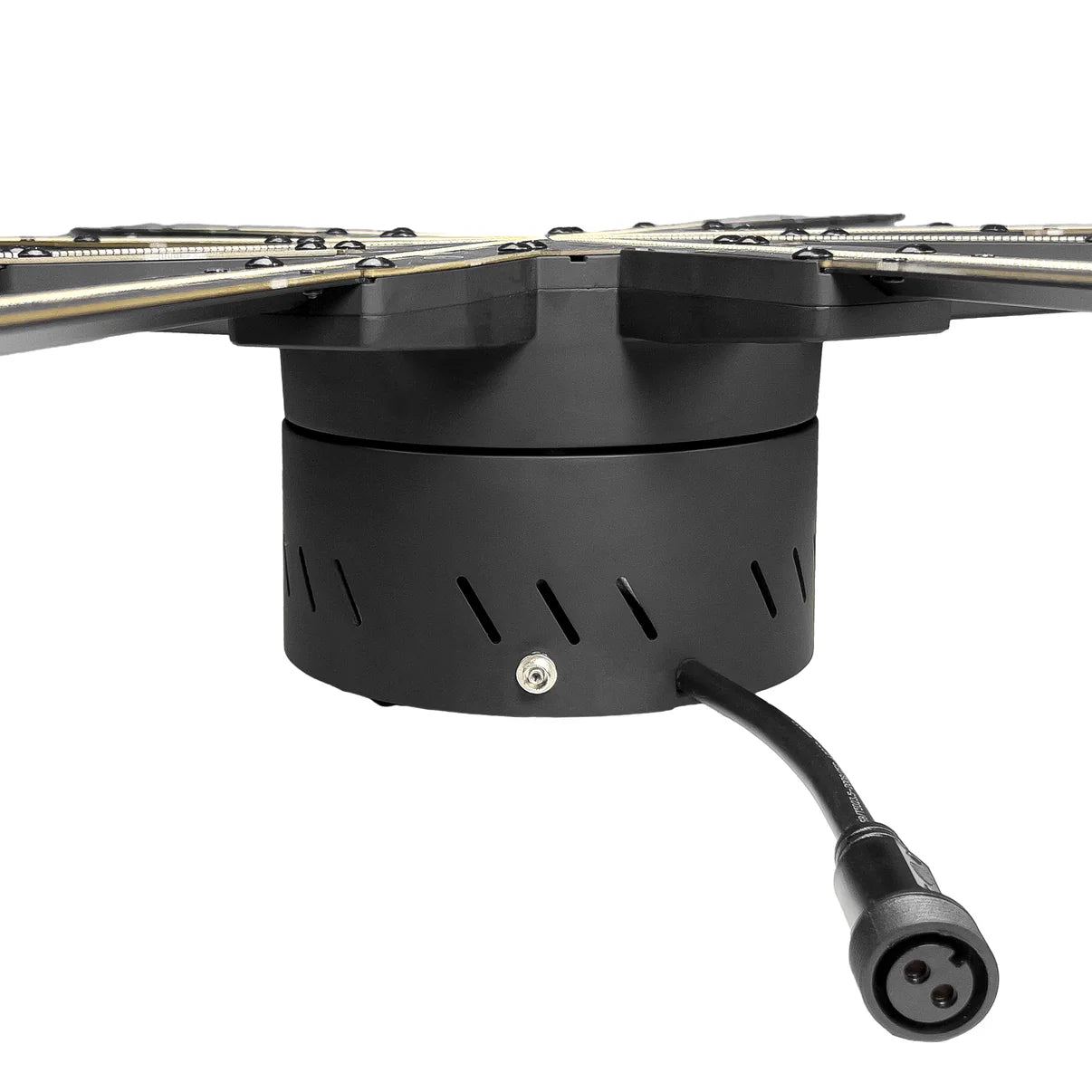FL-L Series | Synchronous Control | 150cm to 180cm (59.1–70.9 inch) | 3D Holographic Fan | Fan Only / Fan with Dual-Pole Mobile Stand | 3D Advertising Holographic Fan | 8 Blades