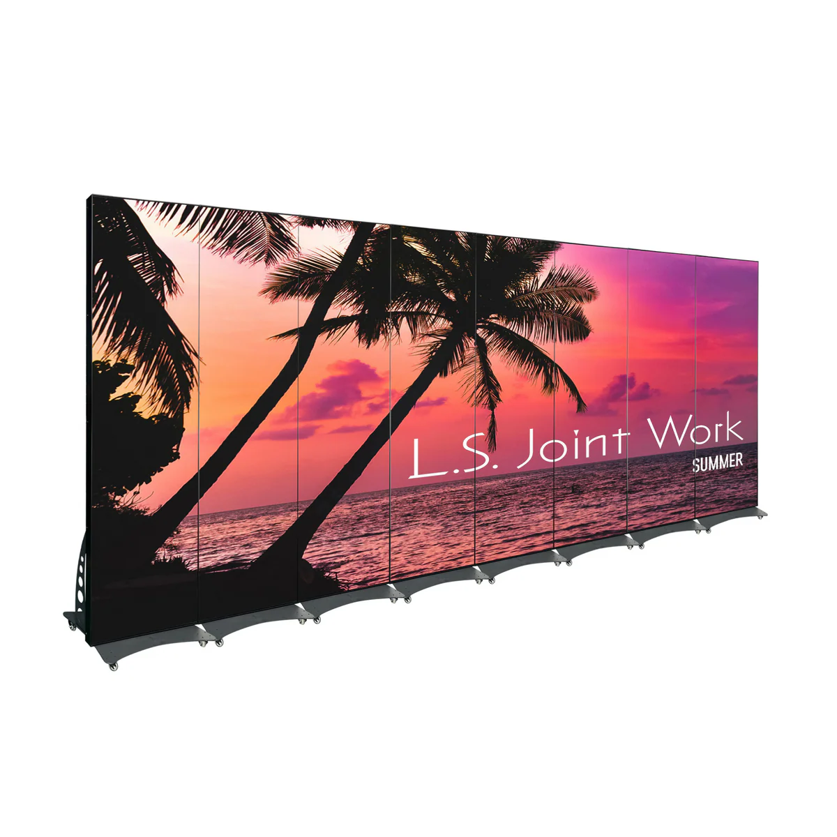 BP-GOB Series Large LED Wall Display – 5120×1920mm (16.8ft × 6.3ft) | Indoor P2.5 LED Screen | GOB Surface Protection | Magnetic Front-Service Splicing | Turnkey Solution