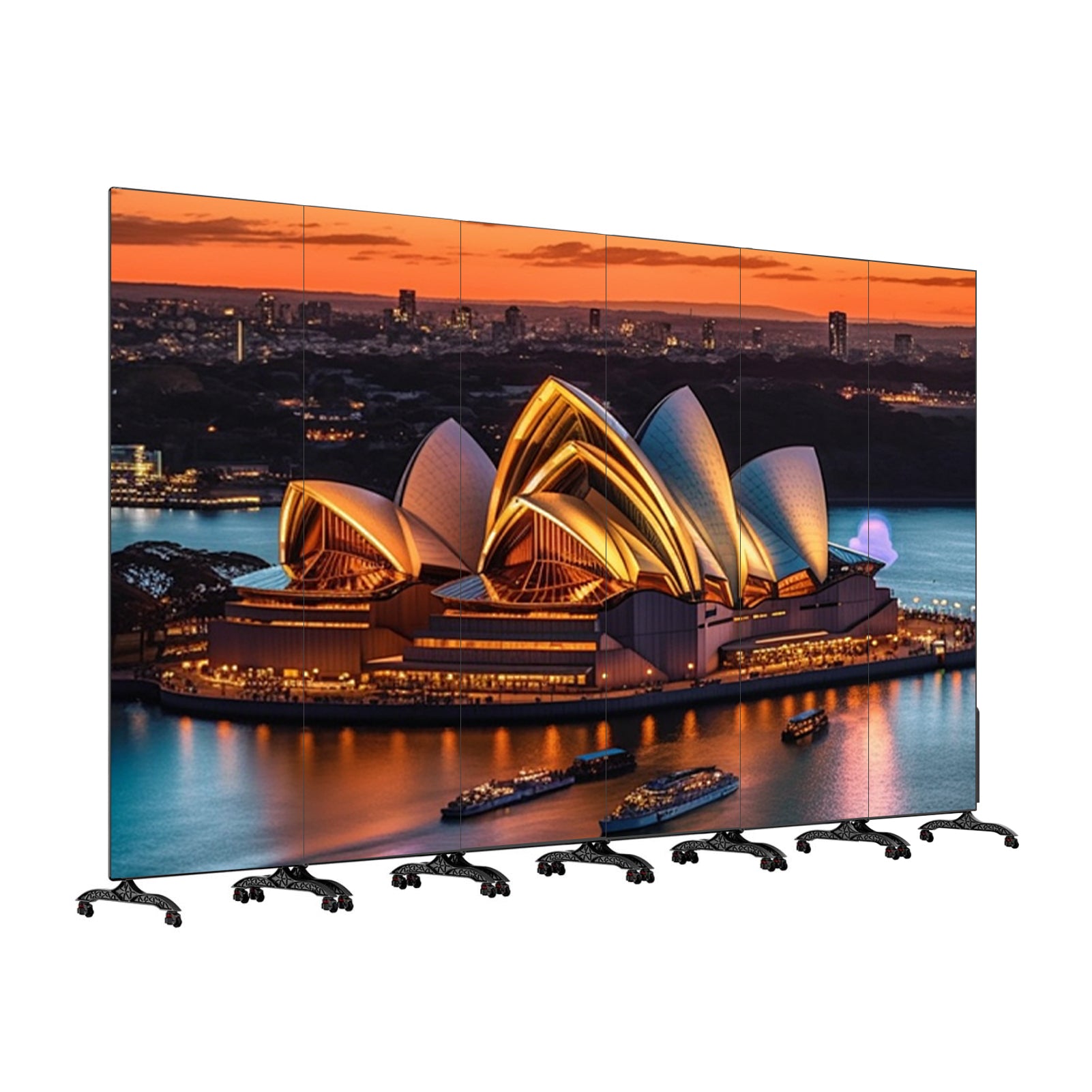 6PCS-PACK P1.86 FreeP DS Series LED Display Poster Linkable to 3840x1920 Large Display Video Wall
