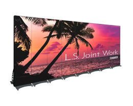 BP-GOB Series Large LED Wall Display – 5120×1920mm (16.8ft × 6.3ft) | Indoor P2.5 LED Screen | GOB Surface Protection | Magnetic Front-Service Splicing | Turnkey Solution