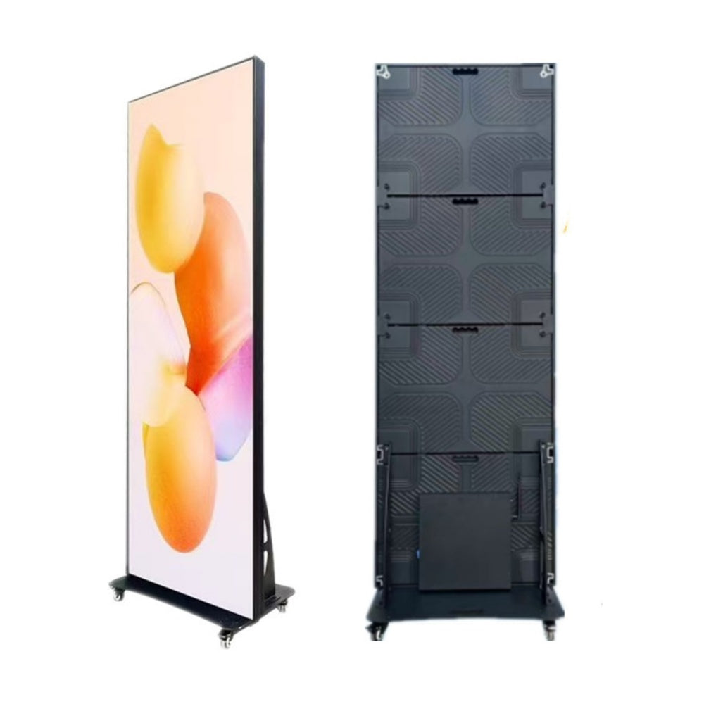 8PCS-Pack Linkable into 5120x1920mm Large Display FreeP BS Series P2.5 Indoor LED Poster Display made with Die-casting Aluminum Frame