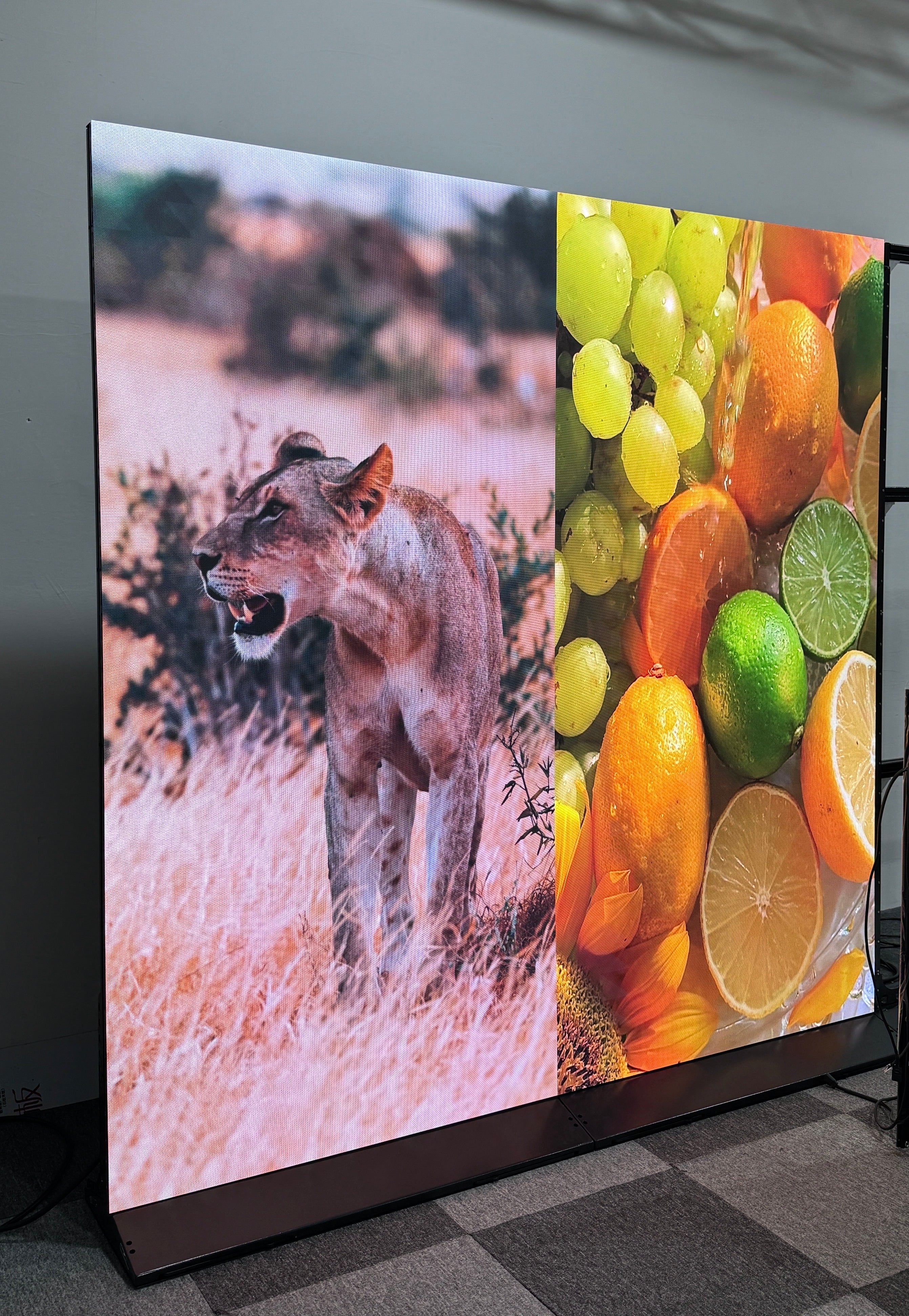 Portable Rolling Screen LED Poster Display, RollingP Series Single Face LED Screen