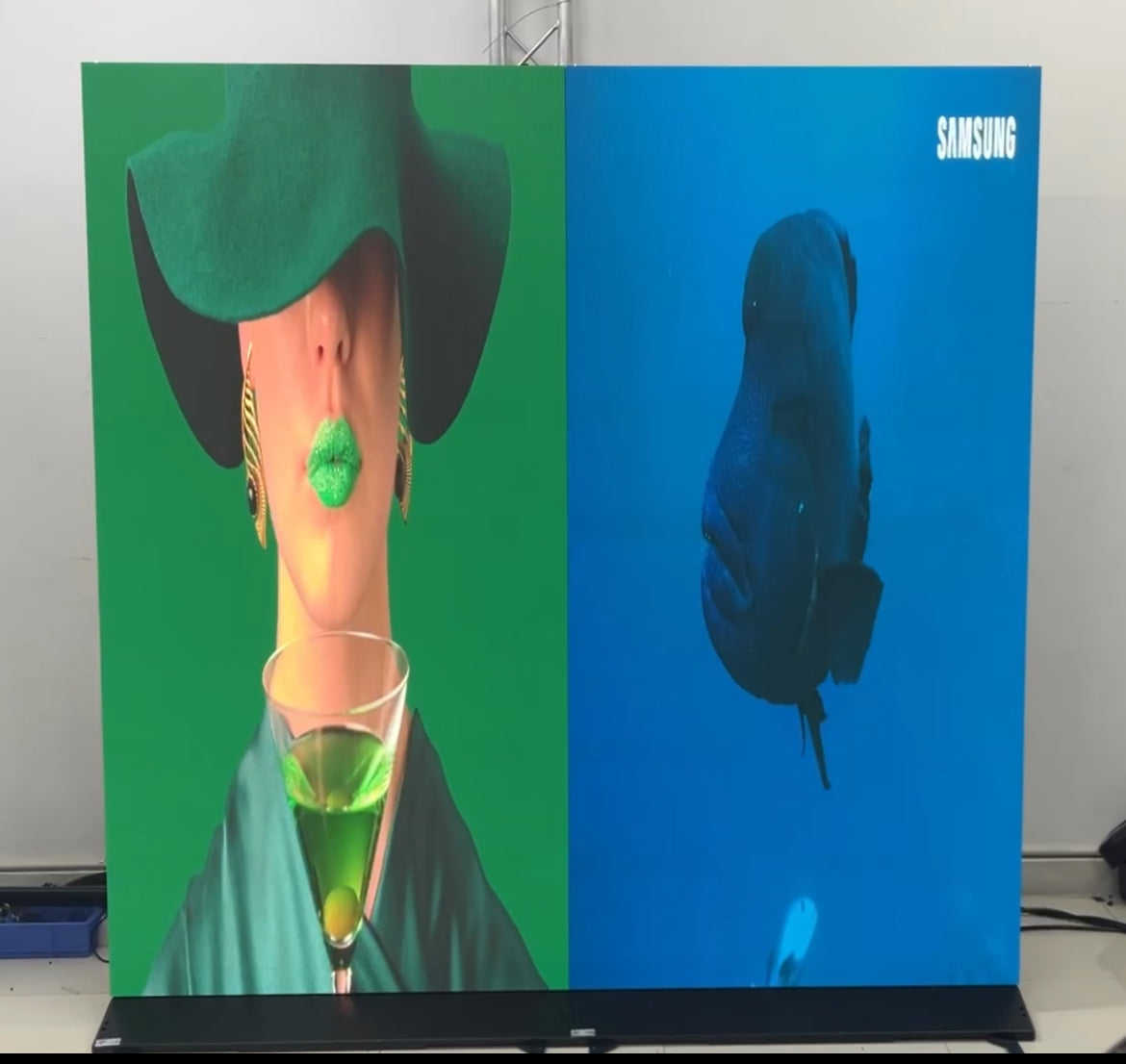 Portable Rolling Screen LED Poster Display, RollingP Series Single Face LED Screen