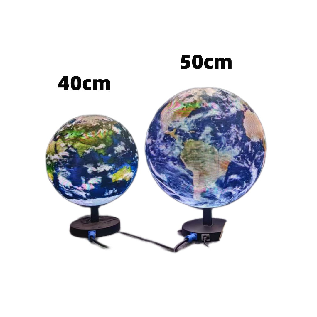 50cm (20'') Diameter P2 (2mm Pixel Pitch) Indoor LED Display Sphere