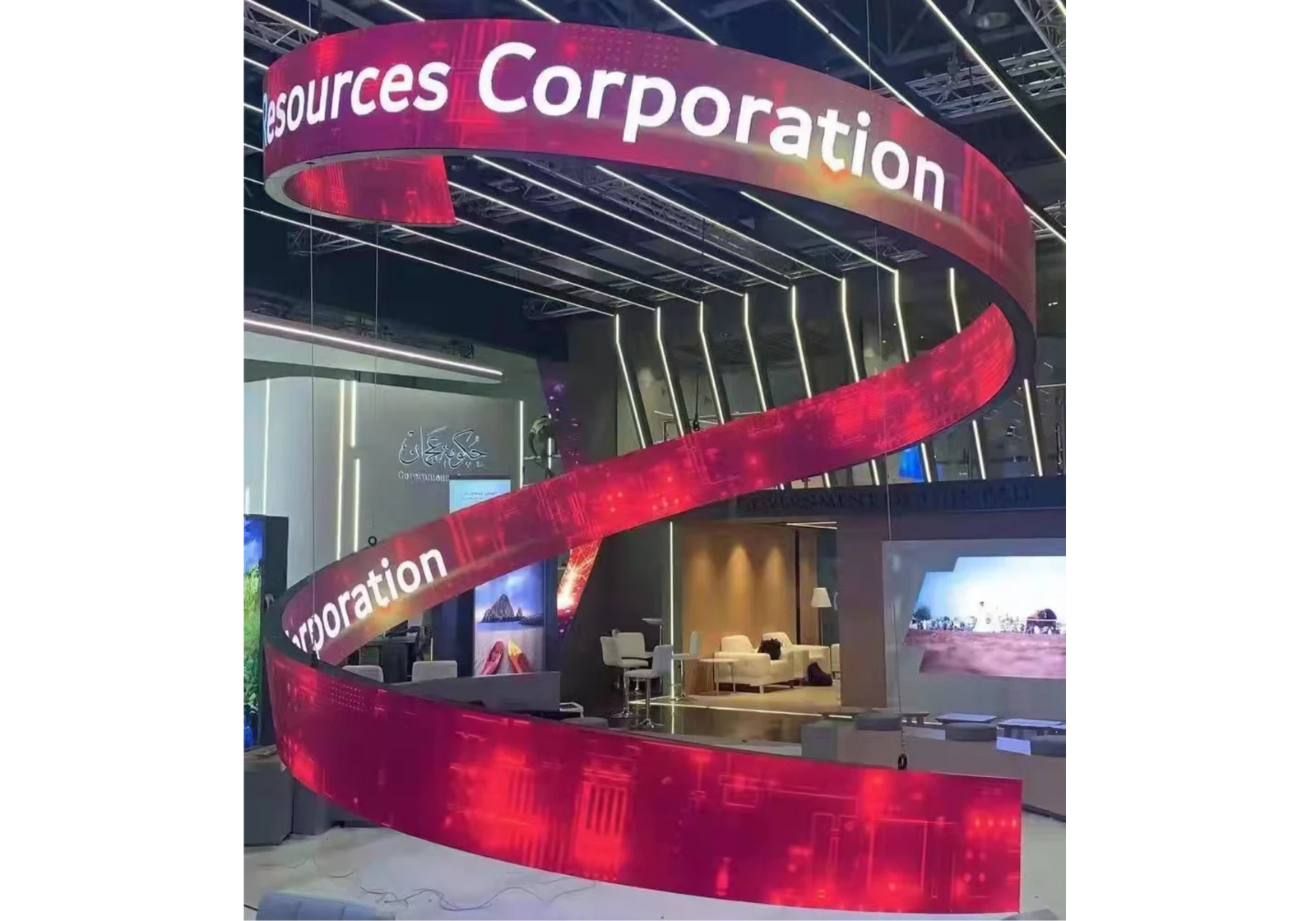 LED Ticker Display as News Ticker, Stock Ticker, Scrolling Text Ticker