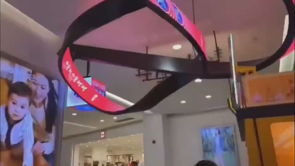 LED Ticker Display as News Ticker, Stock Ticker, Scrolling Text Ticker