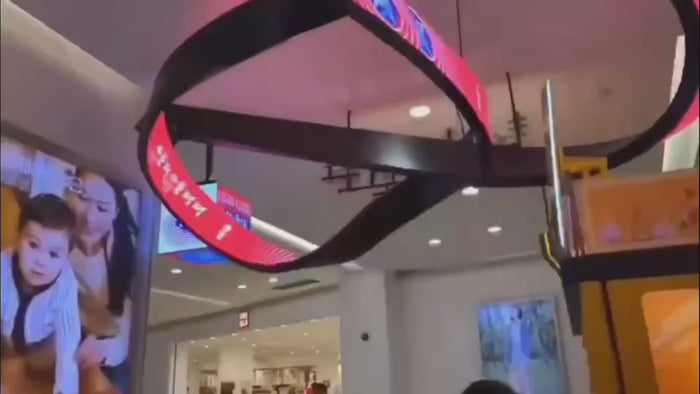 LED Ticker Display as News Ticker, Stock Ticker, Scrolling Text Ticker